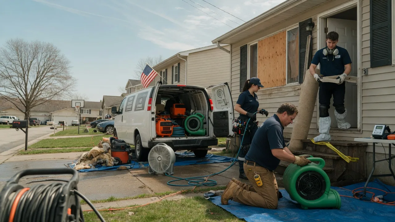 Water Damage Restoration in Spearsville, LA near me